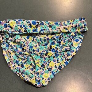 Anne Cole Floral Swim Bottom - Blue and green. “BLUE DITSY”.  Size XXL.